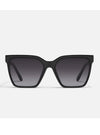 Quay Level Up Black Polarized Sunglasses