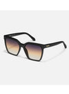 Quay Level Up Matte Black Frame Sunglasses
