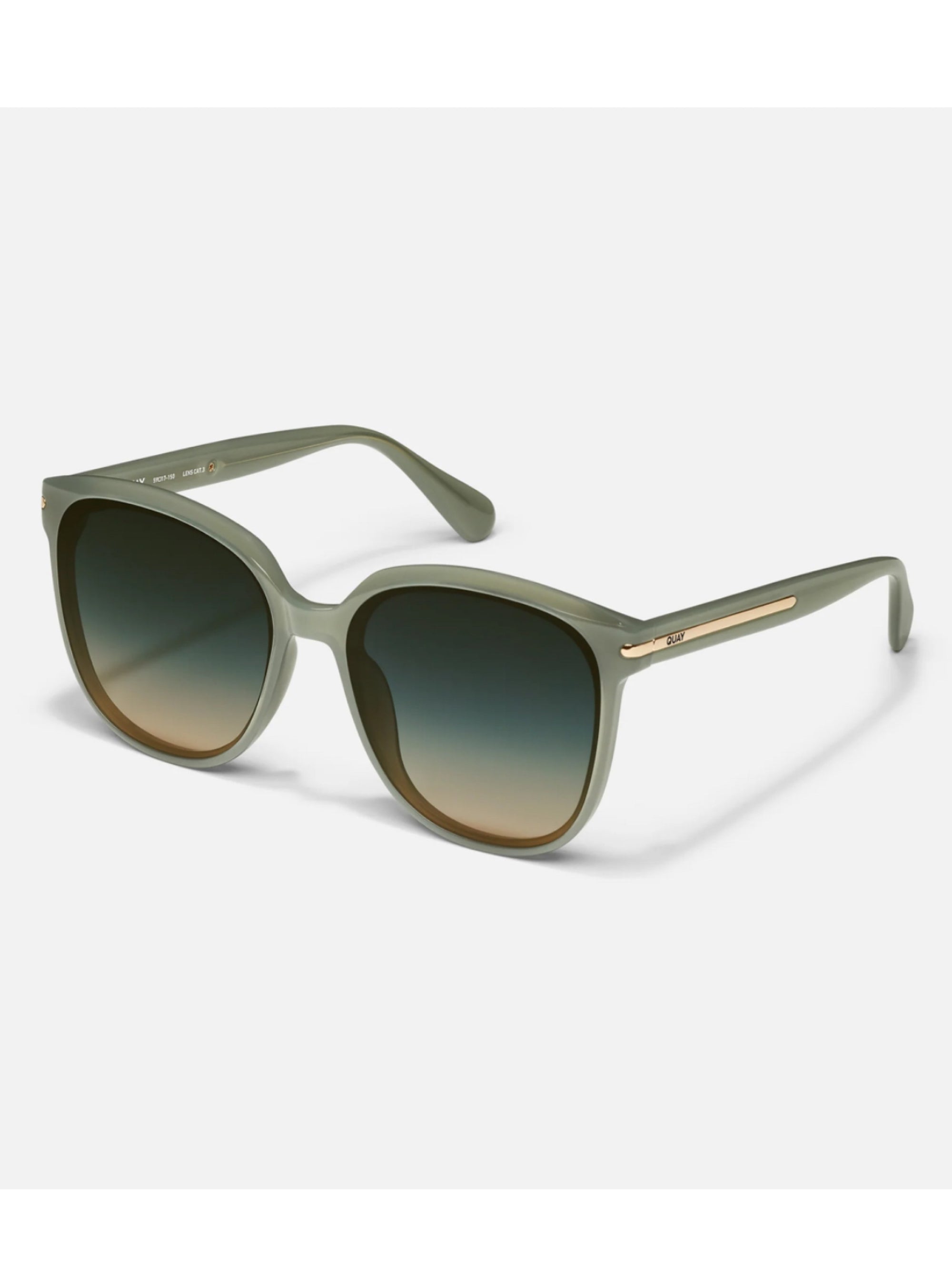 Quay Rent Free Jade Frame Sunglasses