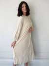 Cream Of The Crop Crinkle Dress