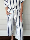 Liabella Navy Linen O/S Pants