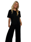 Keeping It Basic Crop Black Pants