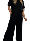 Keeping It Basic Crop Black Pants