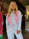 Look on The Stripe Side of Life Top