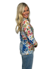 Adore Floral Button Down Top