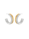 Let’s Mix It Up Two-Tone Earrings