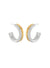 Let’s Mix It Up Two-Tone Earrings