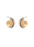All Puffed Up Two-Tone Earrings