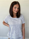 Habitat Bali Stripe Boxy Tee