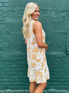Turn Up The Texture Floral Dress