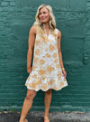 Turn Up The Texture Floral Dress