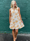 Turn Up The Texture Floral Dress