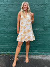 Turn Up The Texture Floral Dress