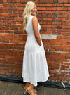 Sea You At The Shore Gauze Midi Dress