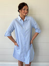 Habitat Oxford Blue Cafe Dress