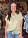 Nutty About My Pistachio Stripe Top