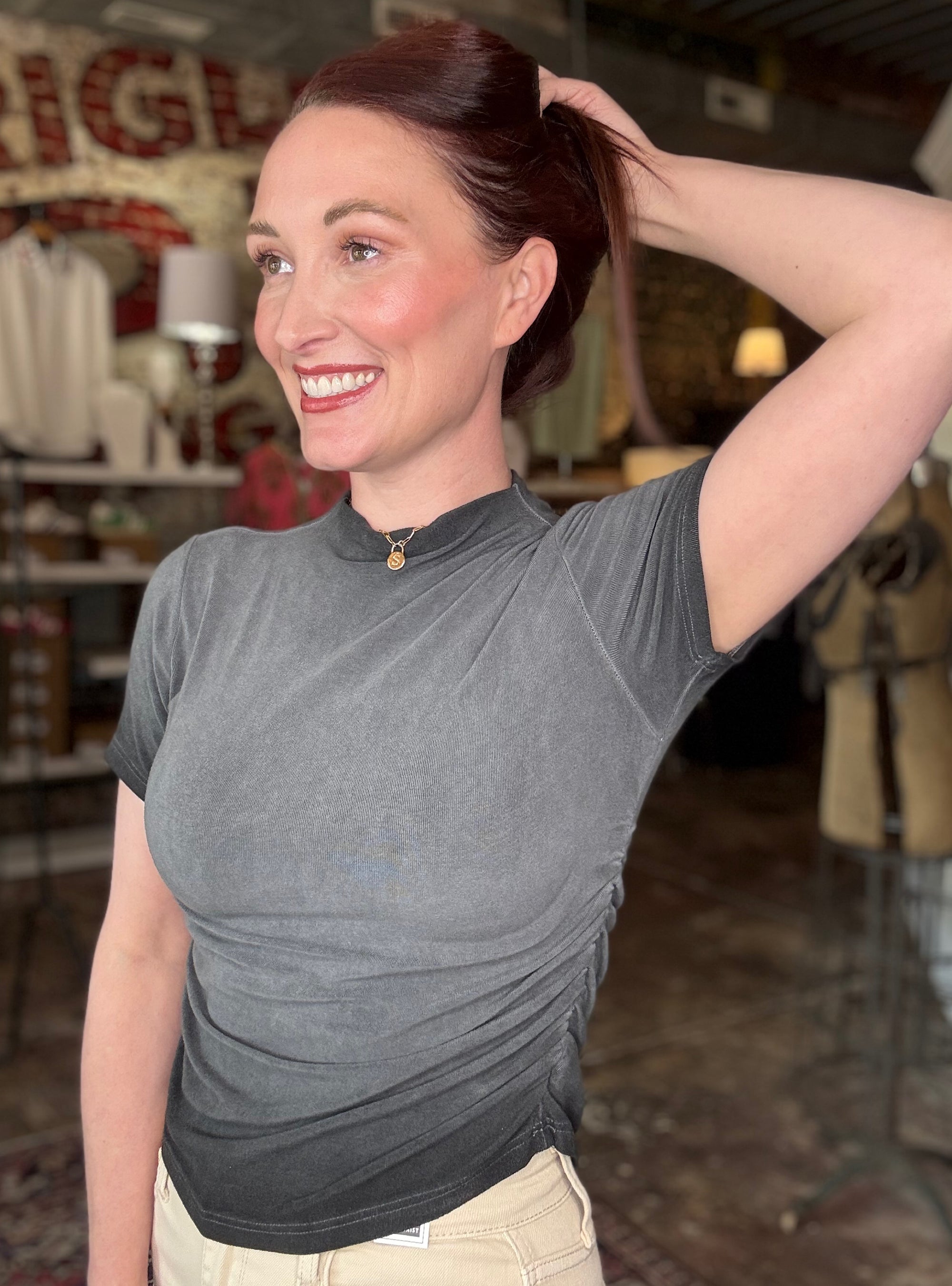 Simply Gathered on The Sides Top