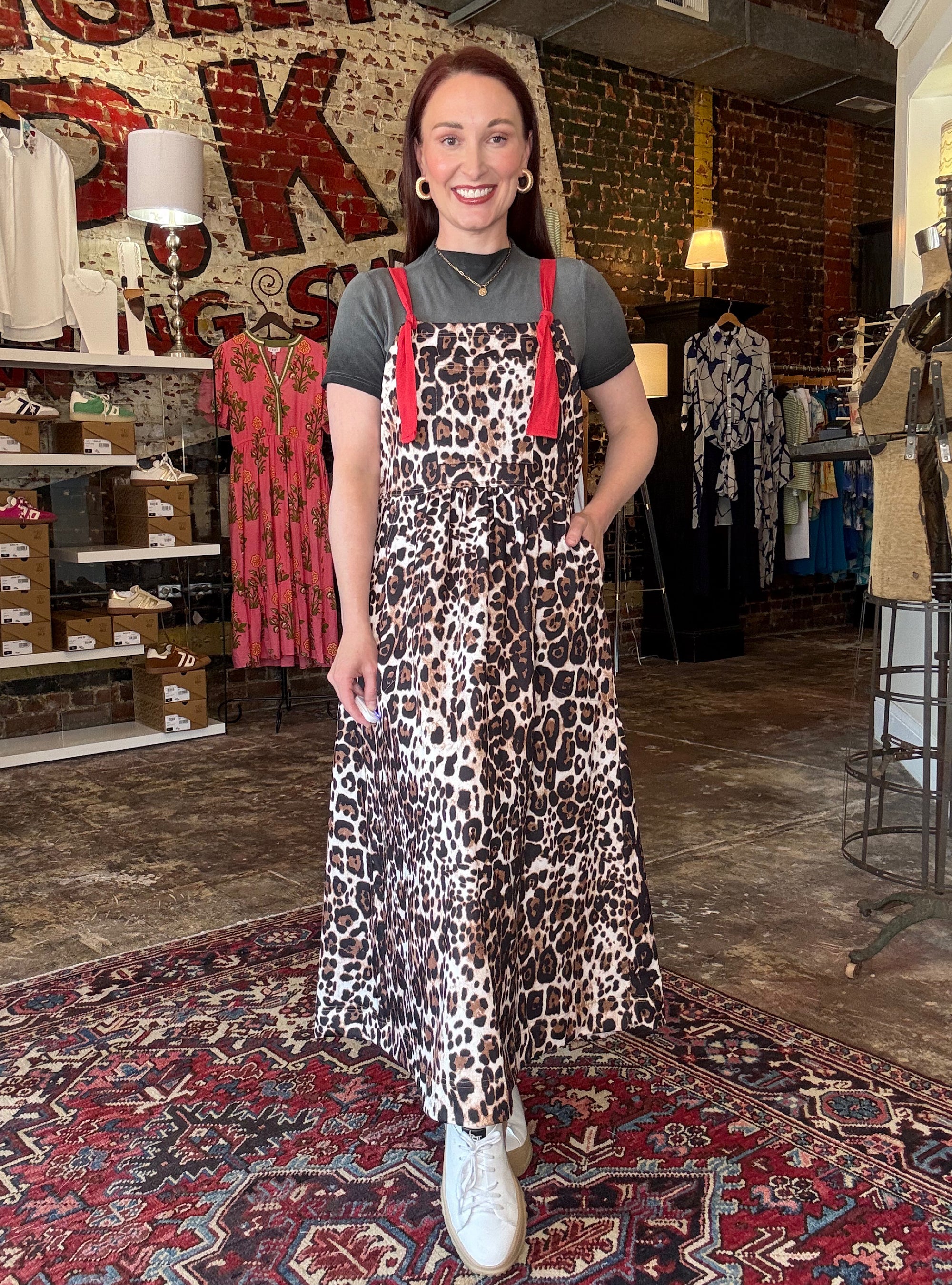 Hear Me Roar Midi Dress