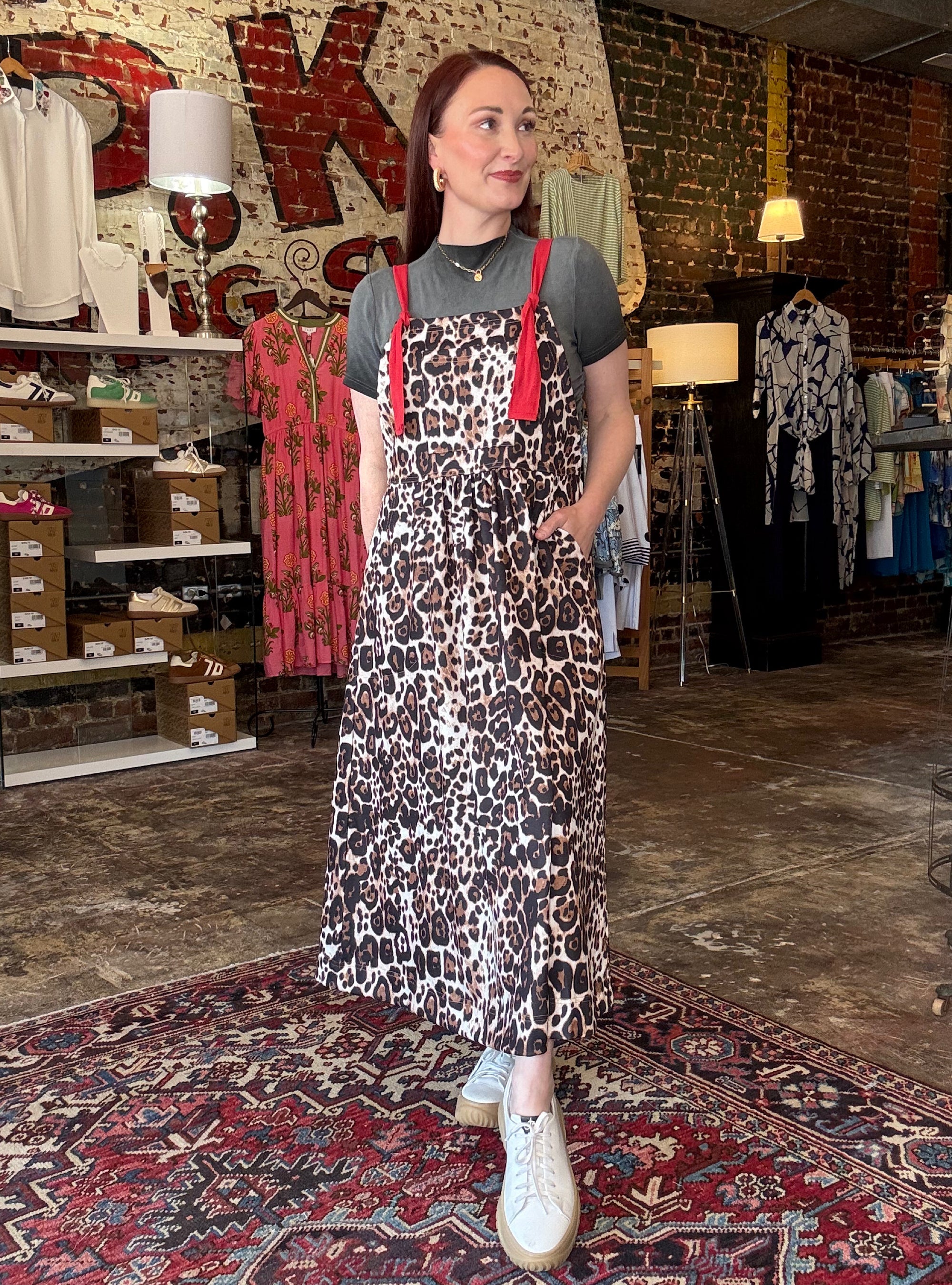 Hear Me Roar Midi Dress