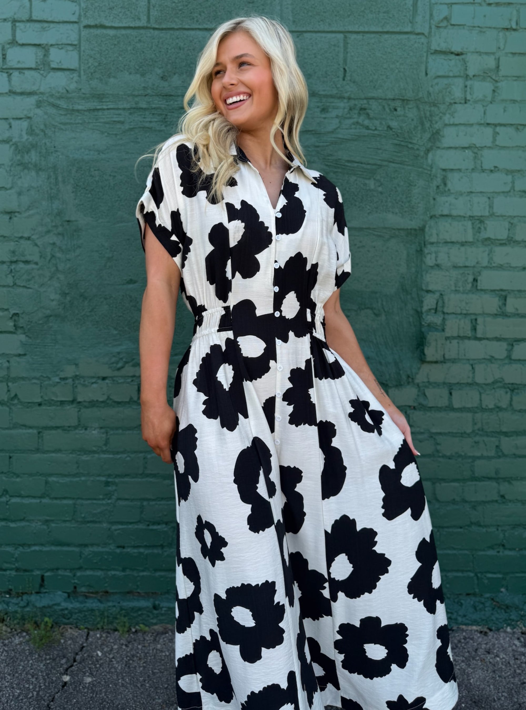 Picture Perfect Floral Dress