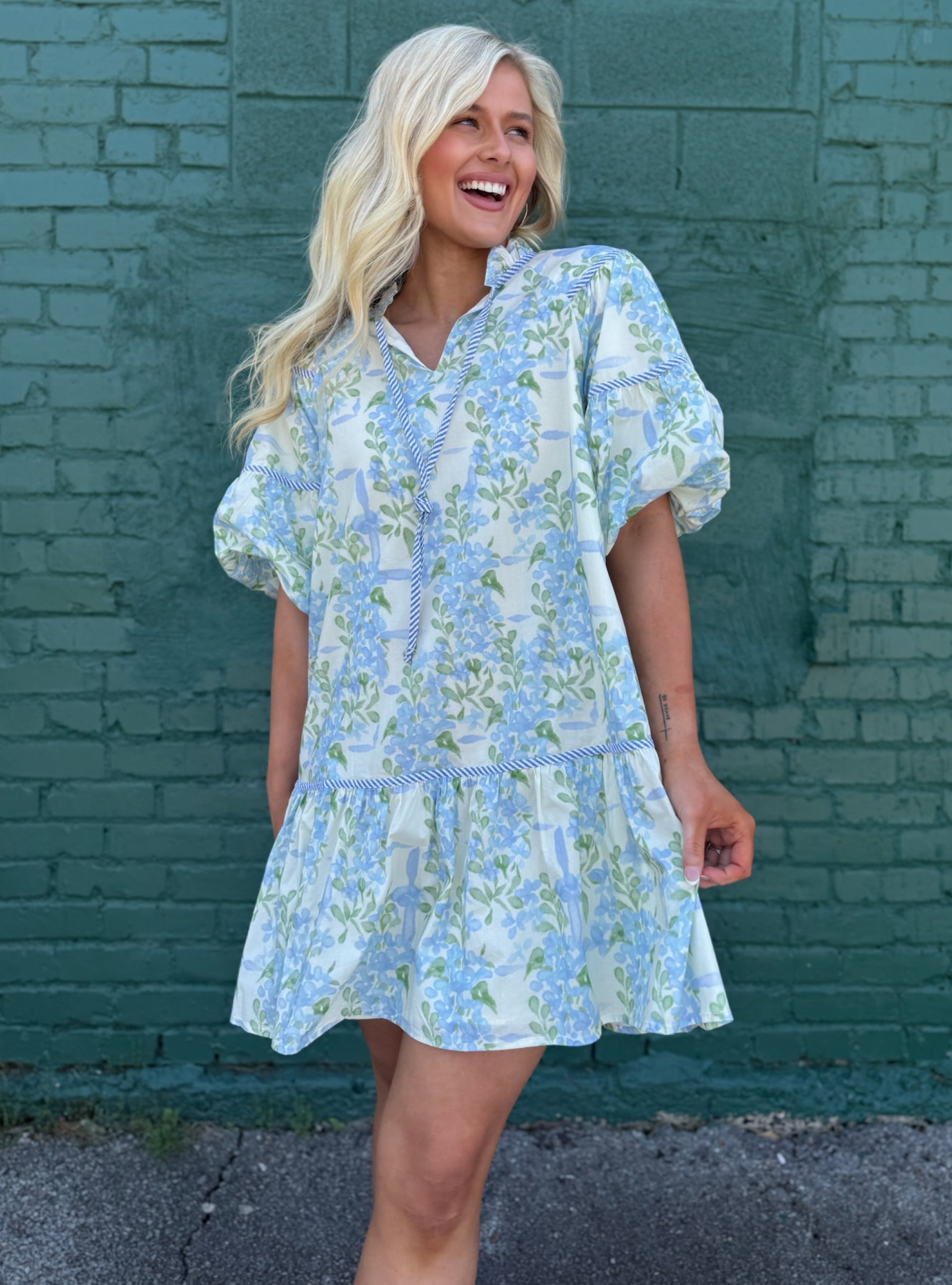 Heavenly Hydrangea Dress