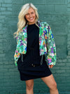 In The Mint Mix Athleisure Jacket