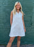 Saturday White Fever Stretch Denim Dress