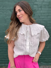 Cutest Collar In Town Top