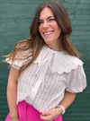 Cutest Collar In Town Top