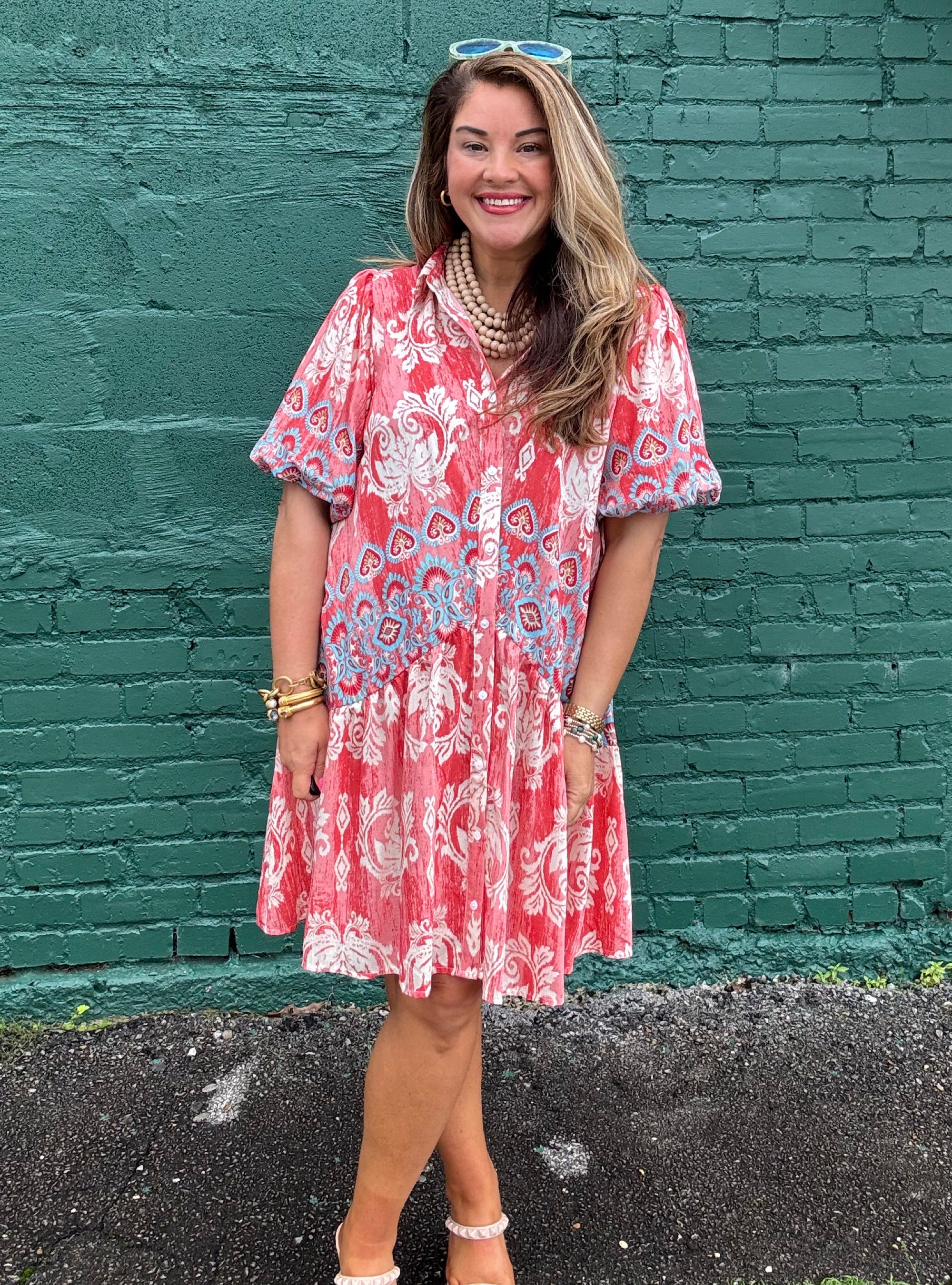 Coral Cutie Dress