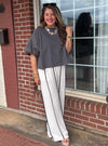 Not So Basic Puffy Sleeve Top