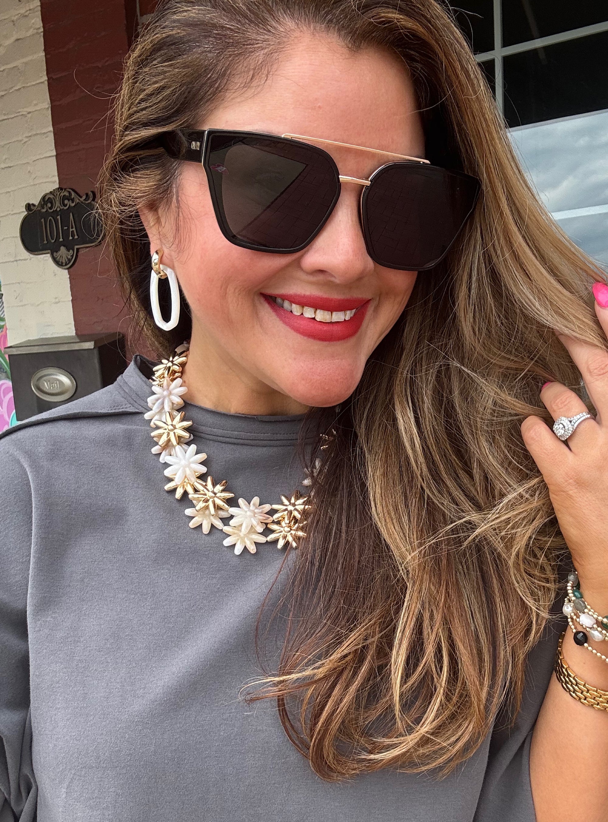 You're My Best Bud Statement Necklace