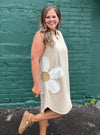Roof Taupe Party Dress