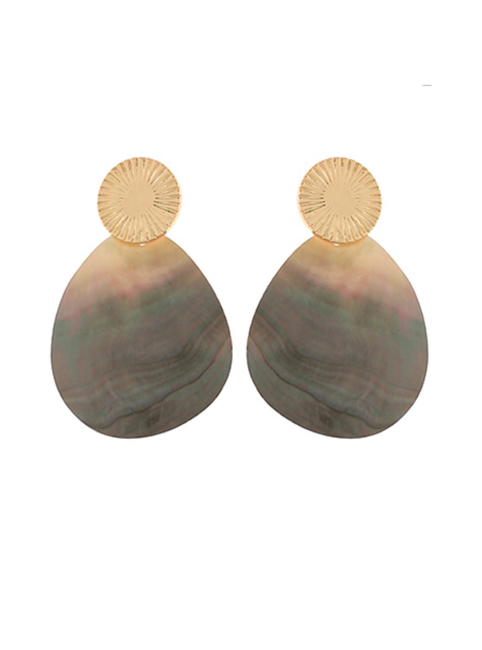 Don’t Leave Me Abalone Earrings