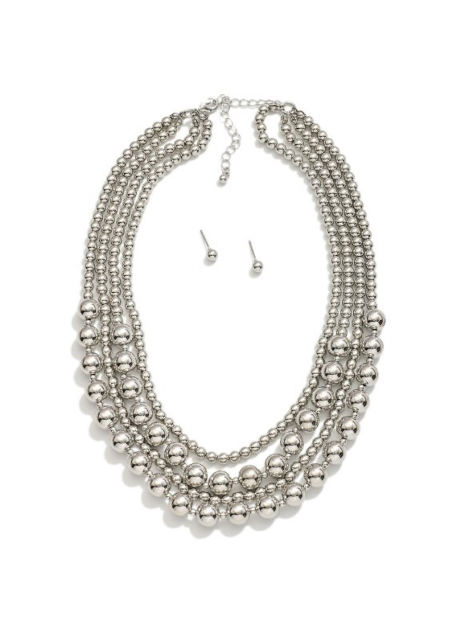 Having A Ball Layered Necklace Set