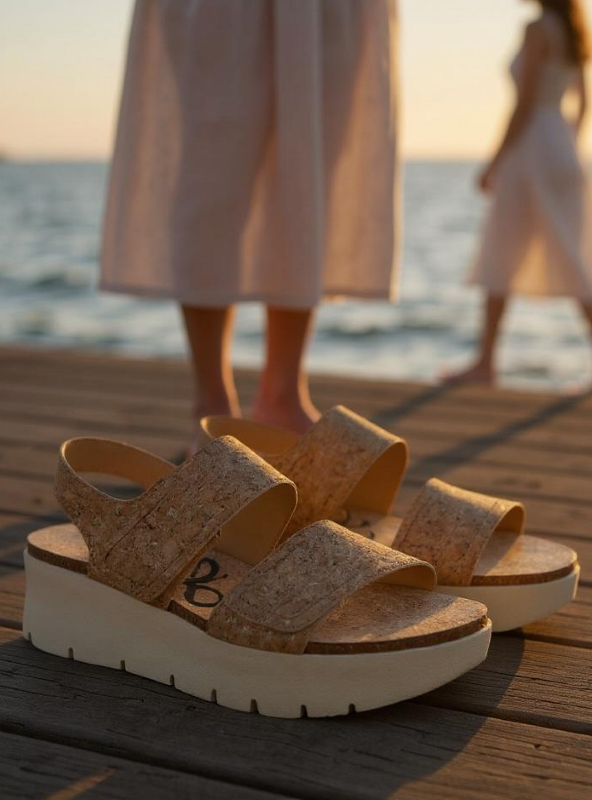 OTBT Montane Cork Platform Sandal