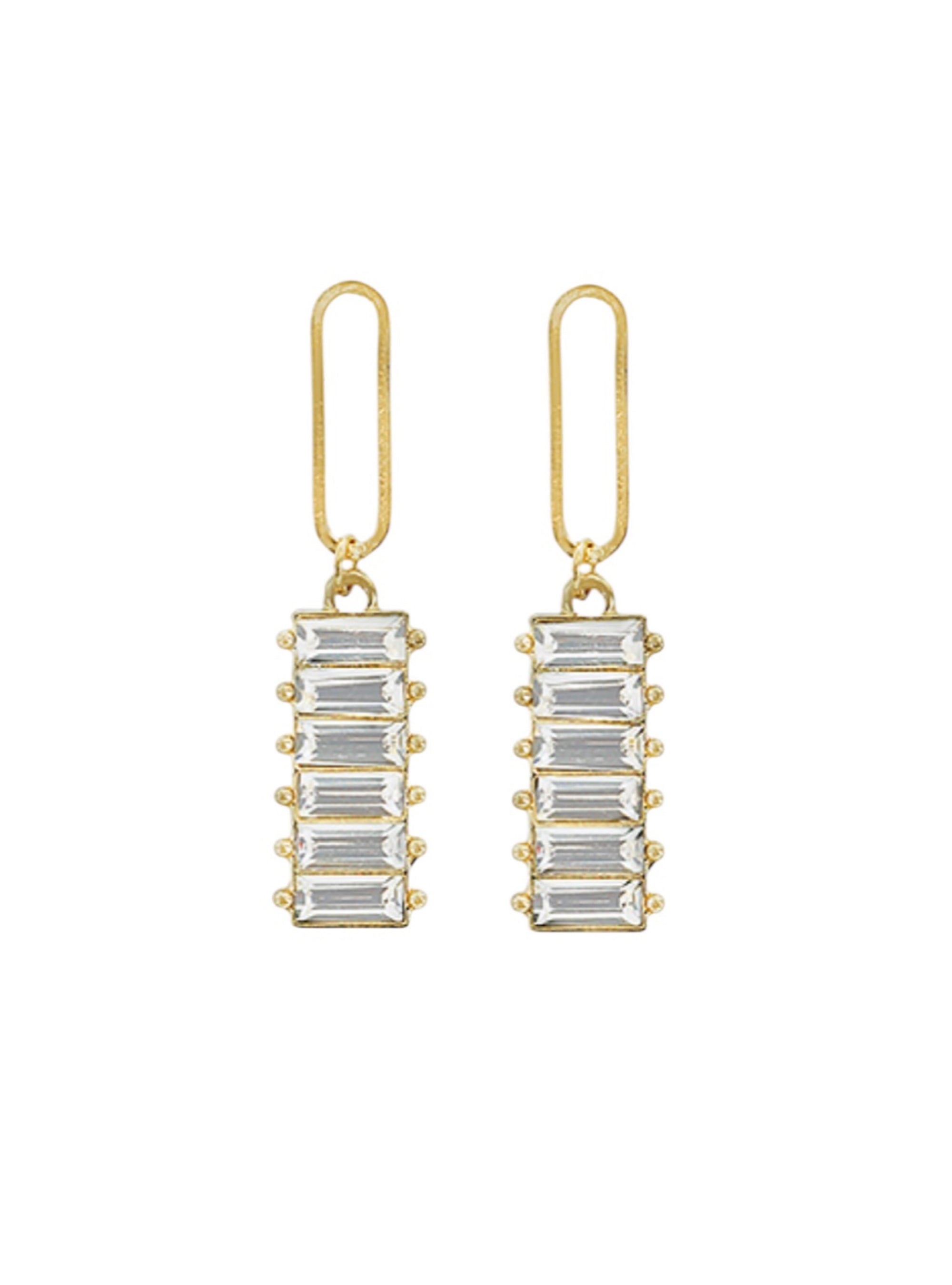 Linear Luxe Earrings