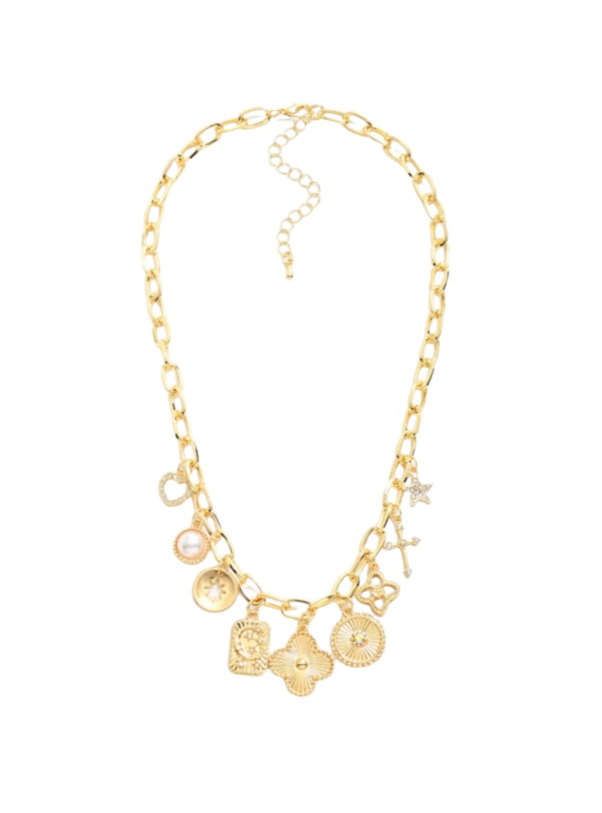 Turn On the Charm Necklace