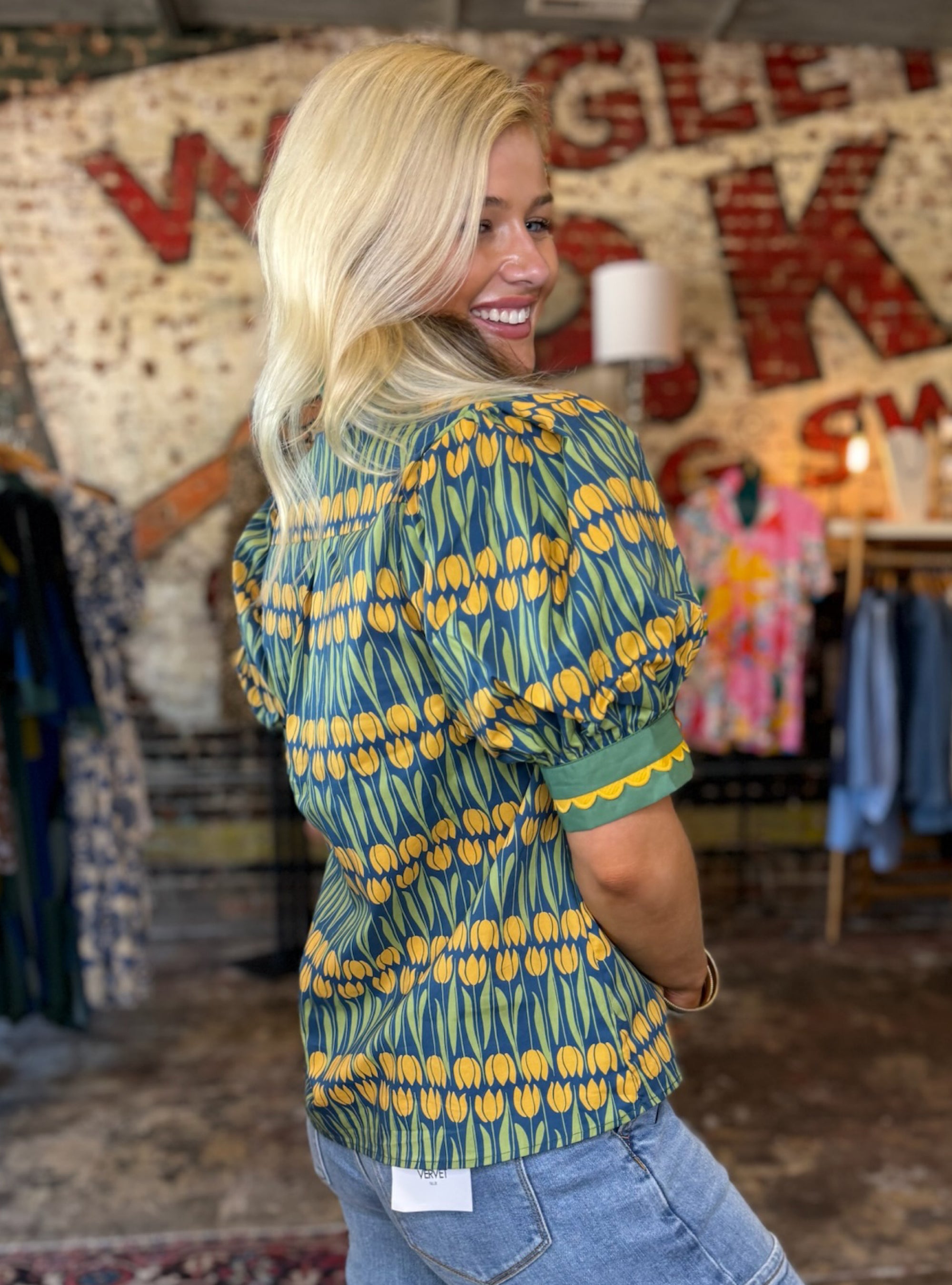 Tulip Me About It Top