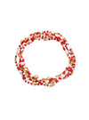 Spirit Stack Game Day Bracelets - Red &amp; White