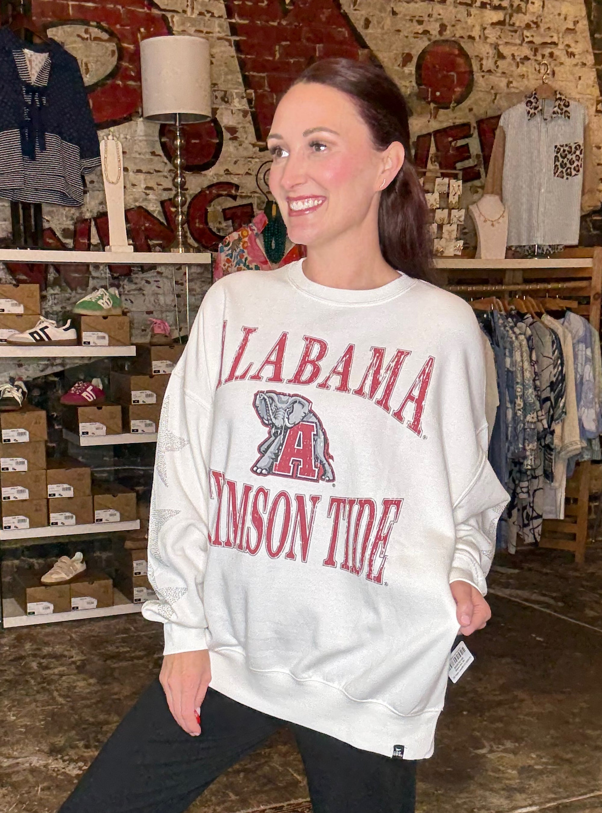 Game Day Social Bama Crew Neck Sweatshirt