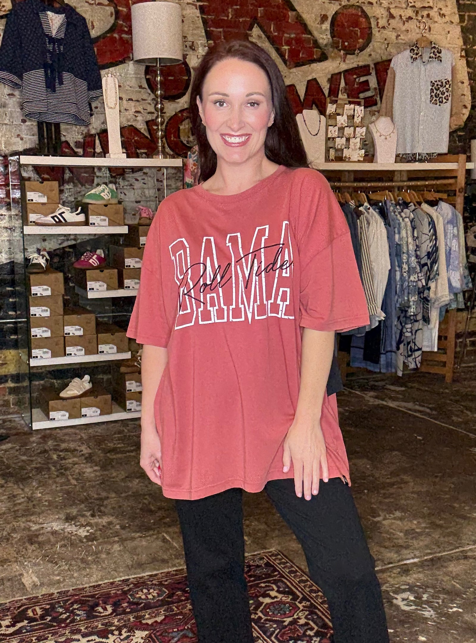 Game Day Social Alabama Oversized Tee