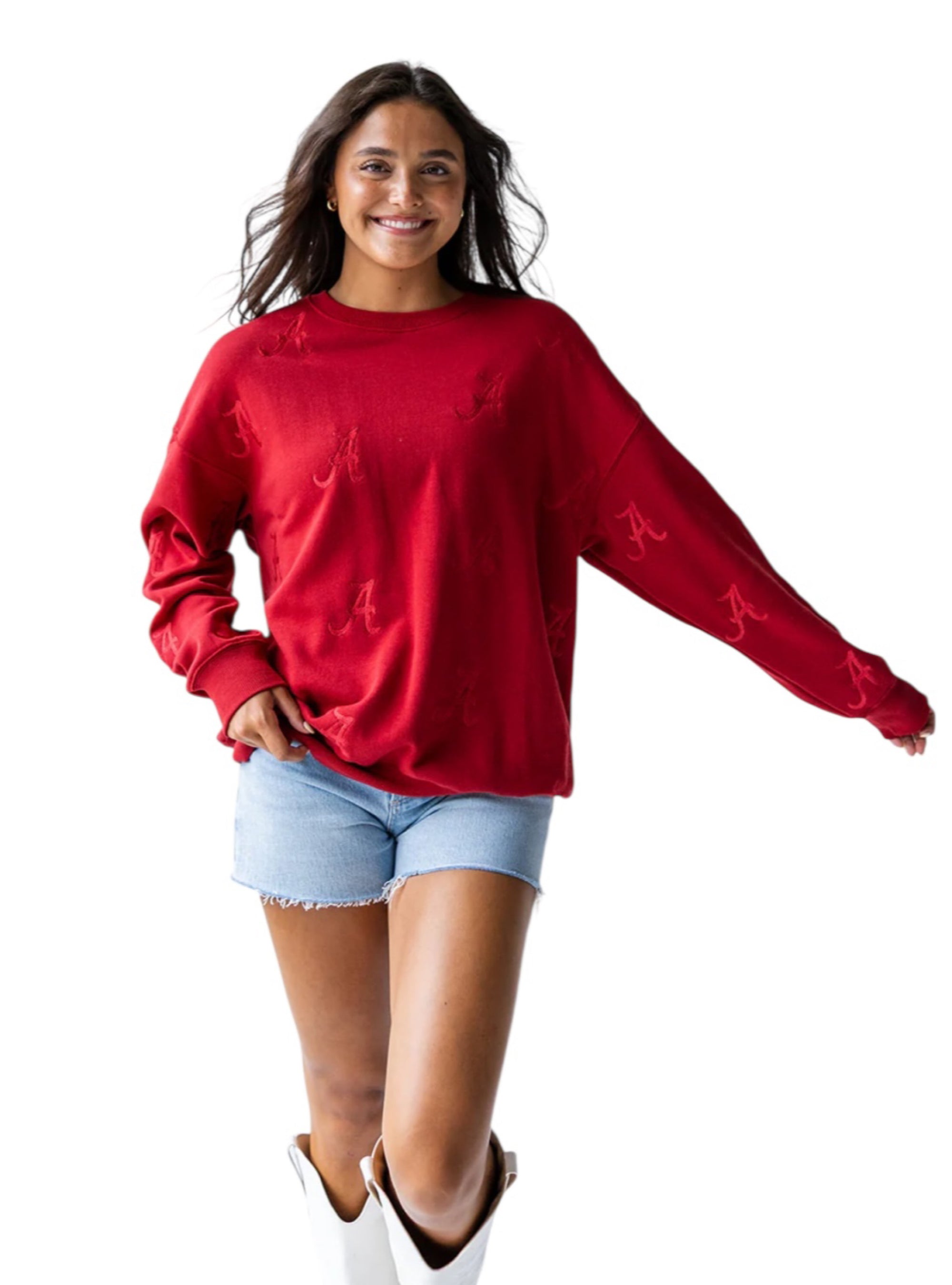 Game Day Social Bama "A" Sweatshirt