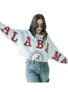 Game Day Social Alabama Crop Long Sleeve Top