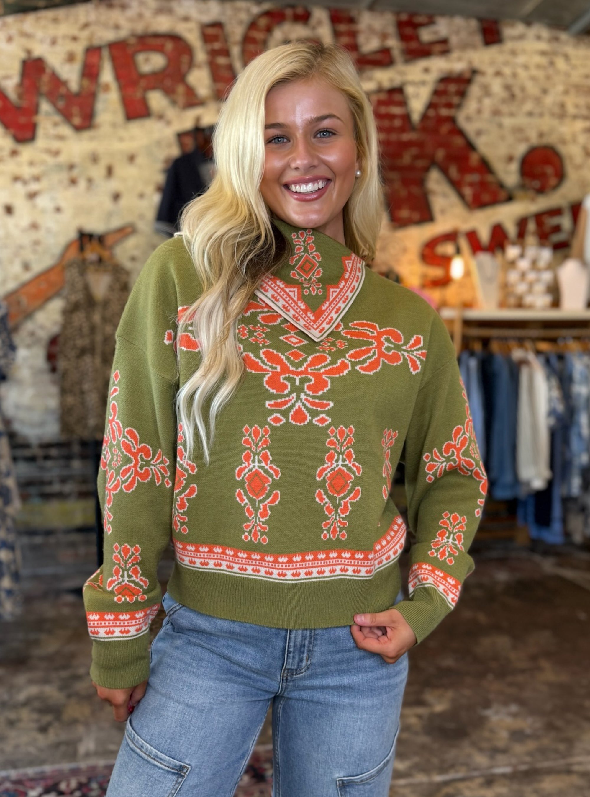 Olive The Cozy Things Sweater