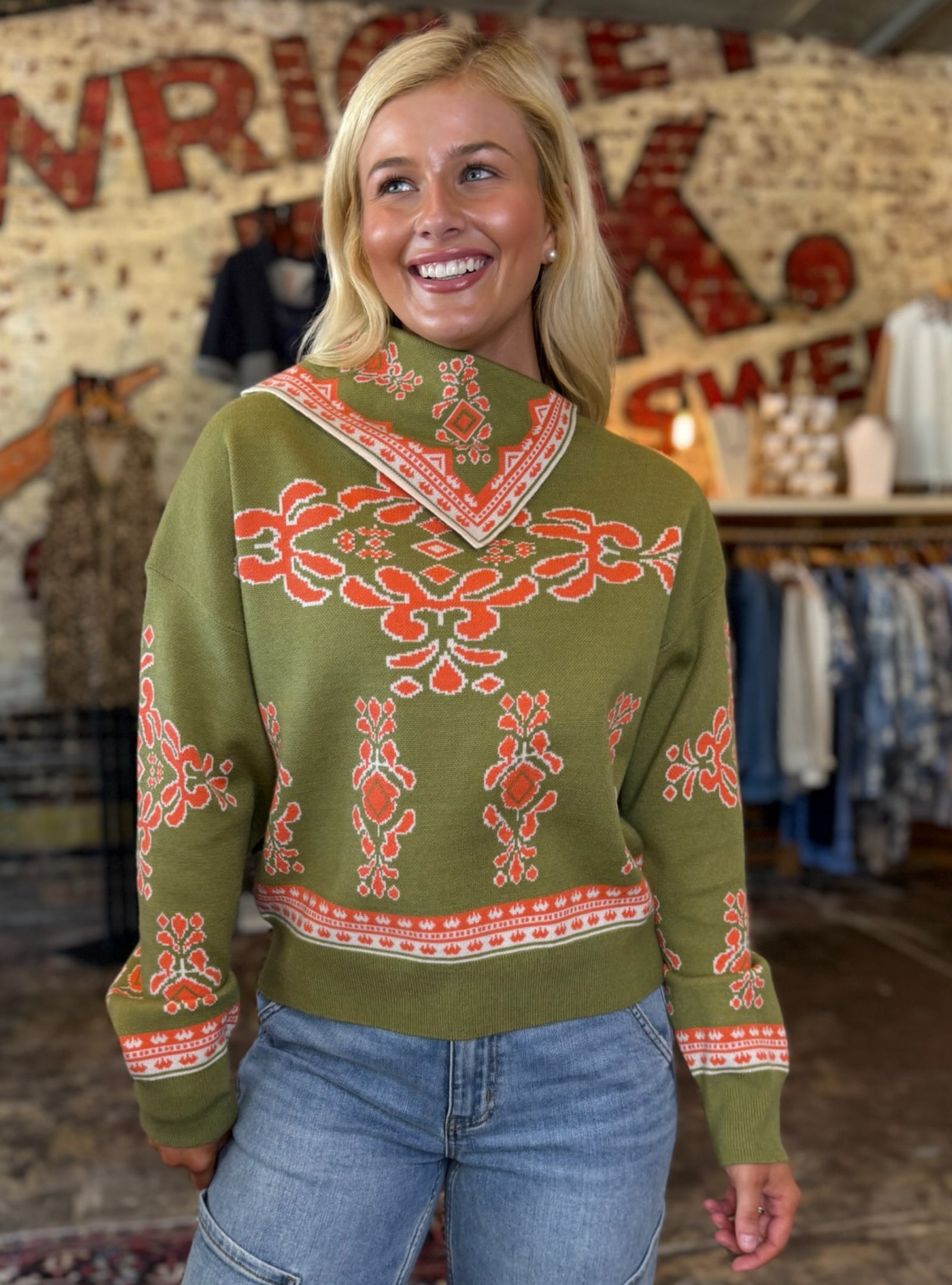 Olive The Cozy Things Sweater