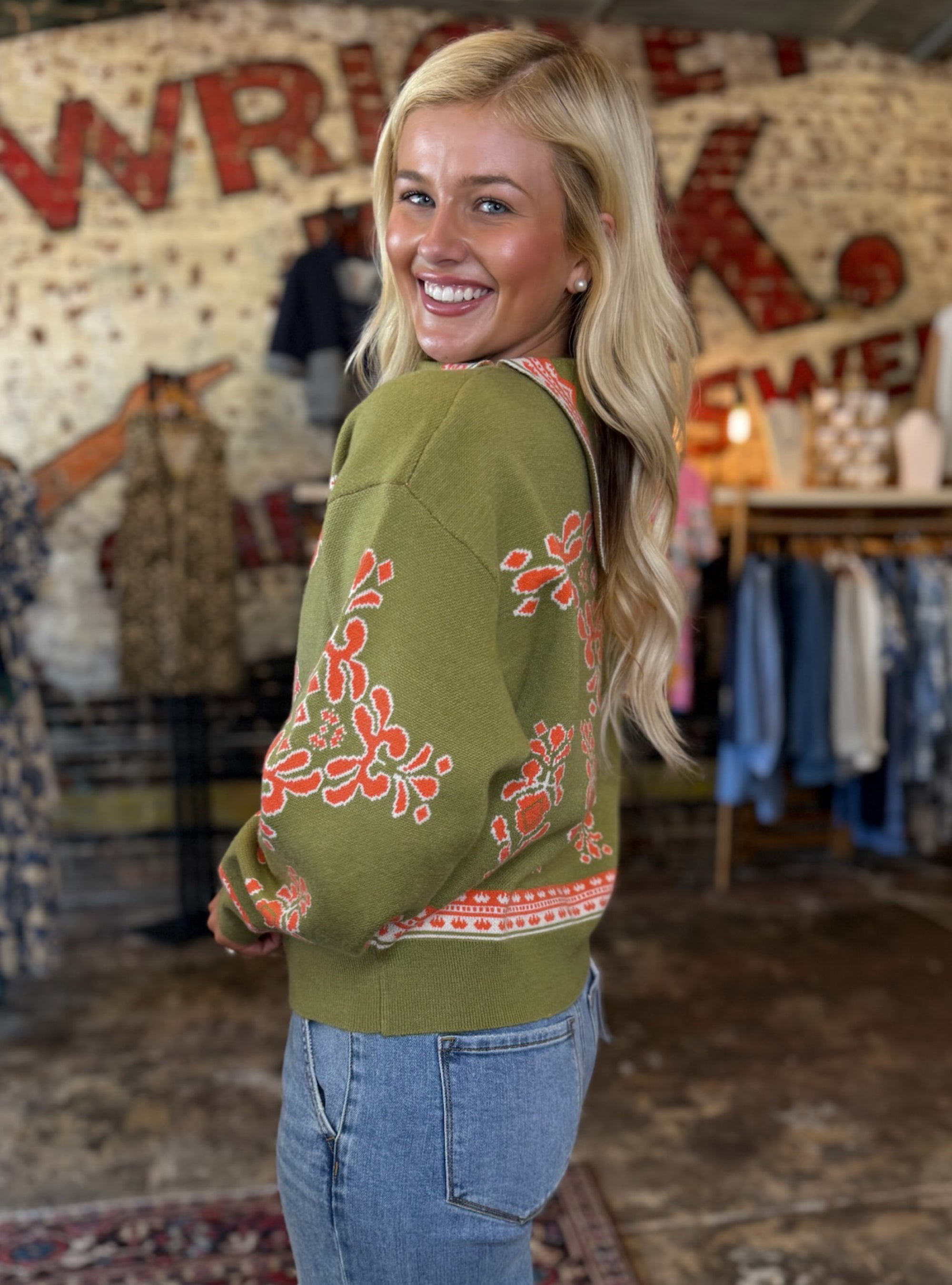 Olive The Cozy Things Sweater