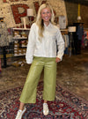 Shamrock &amp; Roll Faux Leather Pants