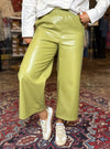 Shamrock &amp; Roll Faux Leather Pants