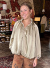Taupe of The Town Bomber Jacket